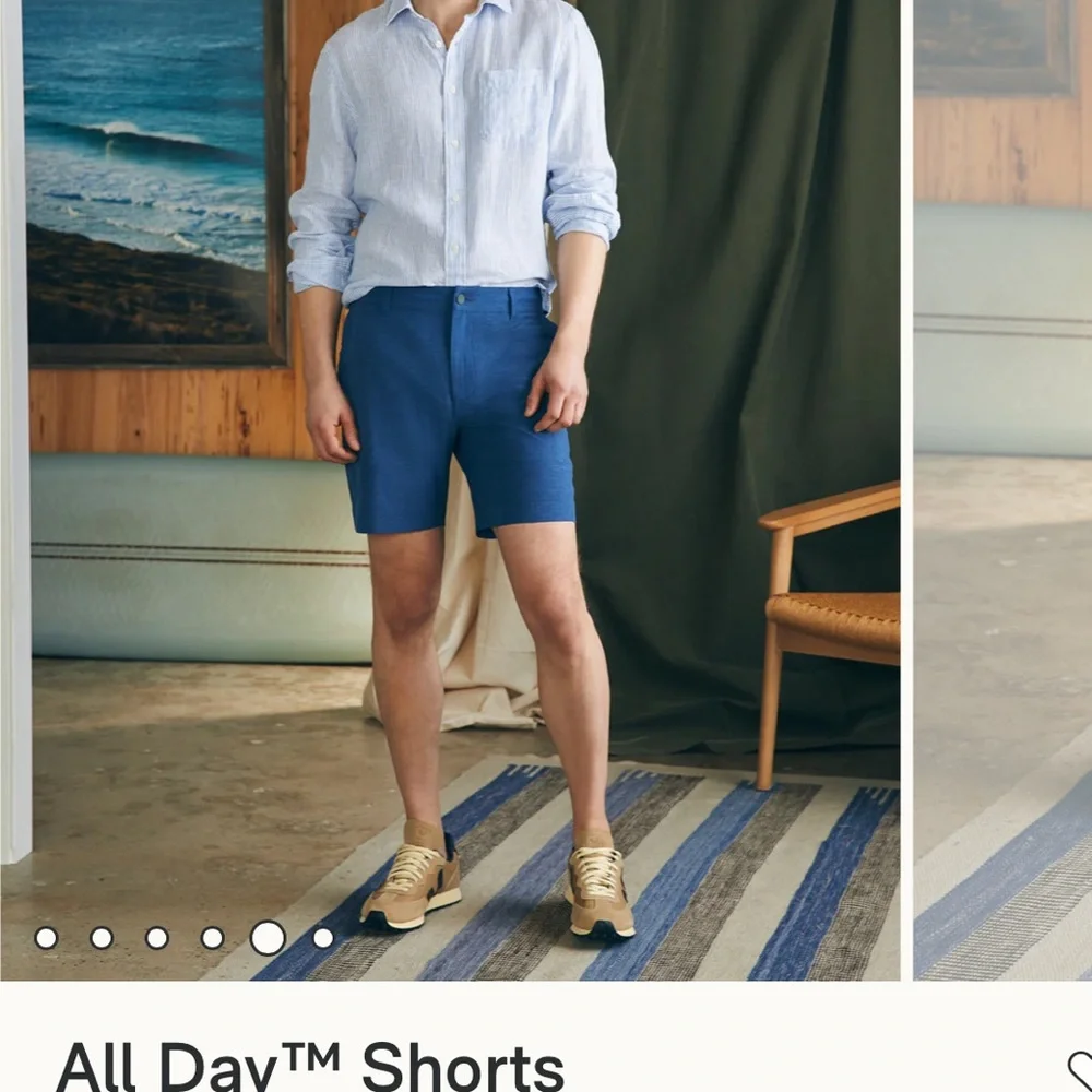 Faherty shorts euc